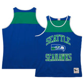 Seattle Seahawks Mitchell & Ness Heritage Colorblock Tank Top