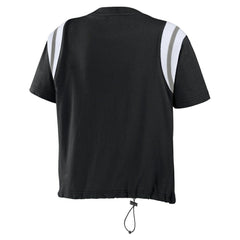 Chicago White Sox WEAR by Erin Andrews Women's Cinched Colorblock T-Shirt | MLB Online