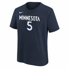 Anthony Edwards Minnesota Timberwolves Youth Icon Name & Number T-Shirt Discount