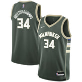 Giannis Antetokounmpo Milwaukee Bucks Youth Swingman Jersey Discount