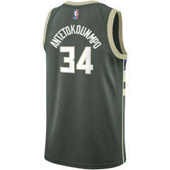 Giannis Antetokounmpo Milwaukee Bucks Youth Swingman Jersey Discount
