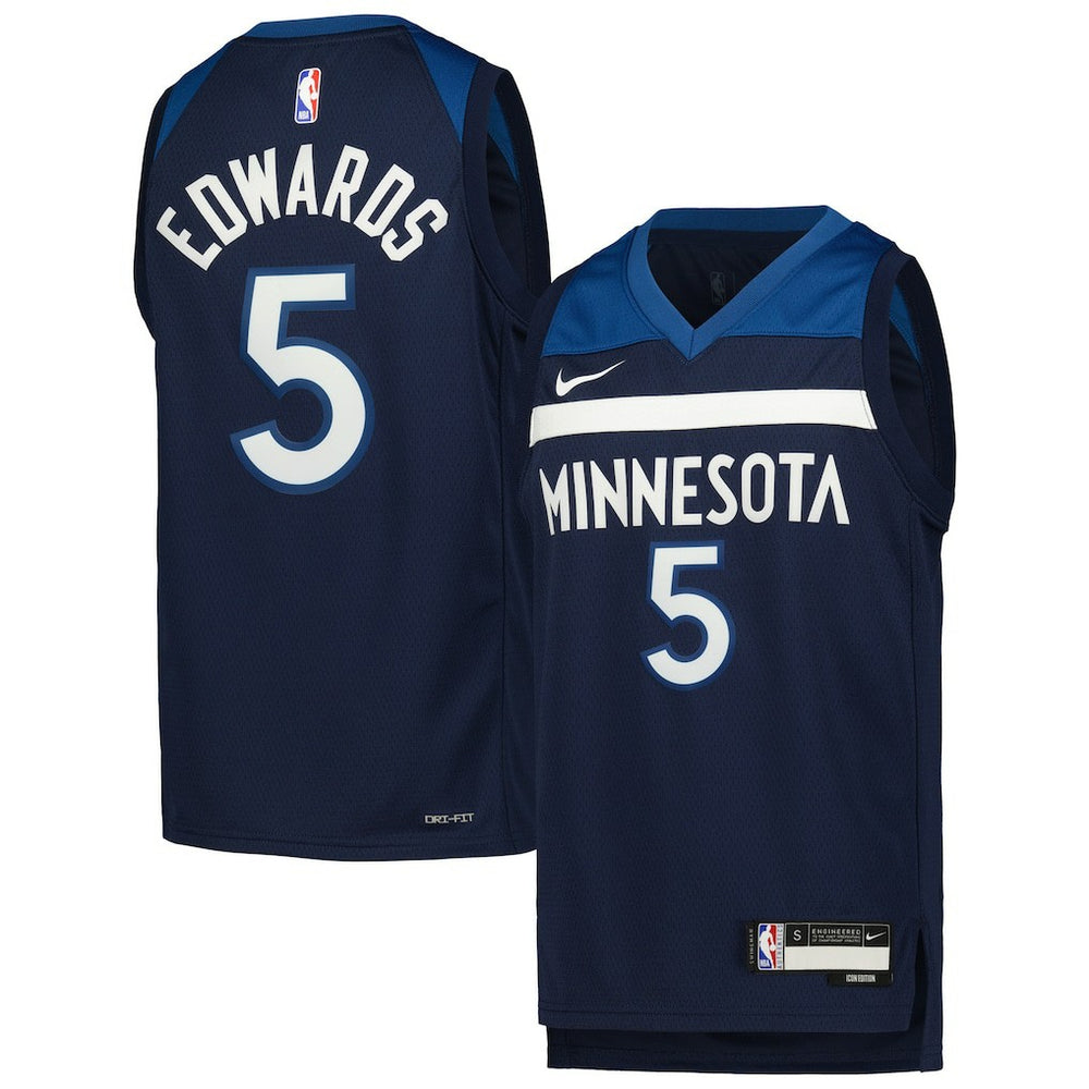 Anthony Edwards Minnesota Timberwolves Youth Swingman Jersey For Sale