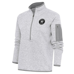 Houston Astros Antigua Women's Brushed Metallic Fortune Half-Zip Pullover Jacket | MLB Discount