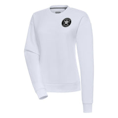 Houston Astros Antigua Women's Brushed Metallic Victory Pullover Sweatshirt | MLB US