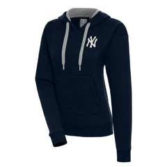 New York Yankees Antigua Women's Brushed Metallic Victory Pullover Hoodie | MLB Sale