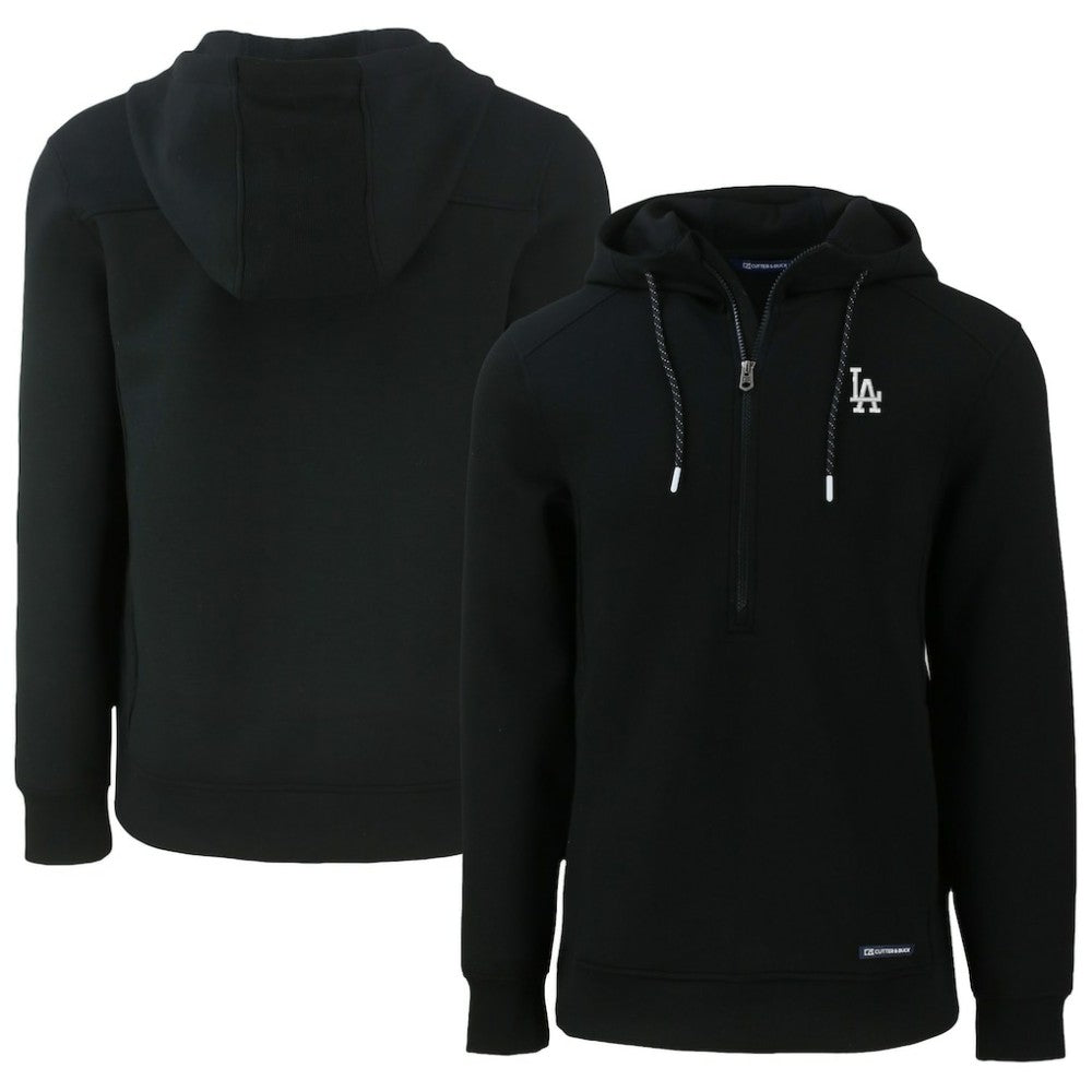 Los Angeles Dodgers Cutter & Buck Roam Eco Half-Zip Recycled Pullover Hoodie | MLB Sale