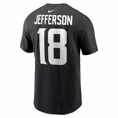 Minnesota Vikings Nike Justin Jefferson Name & Number T-Shirt