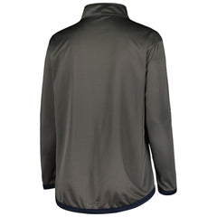 New York Yankees Profile Women's Plus Size Quarter-Zip Jacket | MLB New