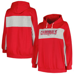 St. Louis Cardinals Profile Women's Plus Size Pullover Hoodie | MLB US