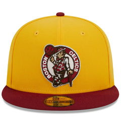 Boston Celtics Fall Leaves 2-Tone 59FIFTY Fitted Hat On Sale