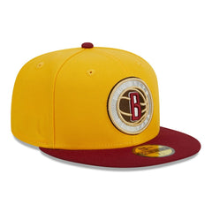 Brooklyn Nets Fall Leaves 2-Tone 59FIFTY Fitted Hat Online