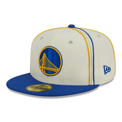 Golden State Warriors Piping 2-Tone 59FIFTY Fitted Hat sale Discount