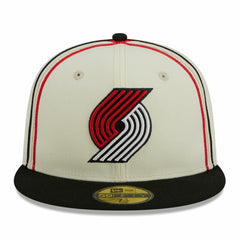Portland Trail Blazers Piping 2-Tone 59FIFTY Fitted Hat Discount