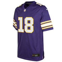 Minnesota Vikings Nike Justin Jefferson Youth Game Jersey