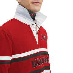 Tampa Bay Buccaneers Tommy Hilfiger Cory Varsity Rugby Long Sleeve T-Shirt