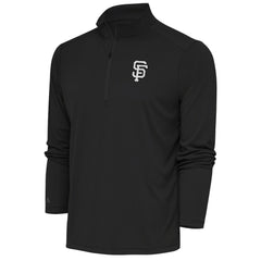 San Francisco Giants Antigua Metallic Tribute Quarter-Zip Top | MLB Sale
