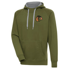 Chicago Blackhawks Antigua Victory Pullover Hoodie Online