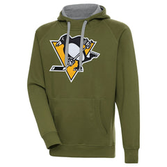 Pittsburgh Penguins Antigua Victory Pullover Hoodie Online