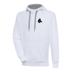 Boston Red Sox Antigua Metallic Victory Pullover Hoodie | MLB US