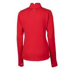 Cleveland Guardians Cutter & Buck Women's DryTec Traverse Stretch Quarter-Zip Pullover Top | MLB Outlet