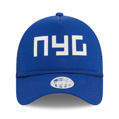 New York Giants New Era Women's McGee Trucker 9FORTY Adjustable Hat