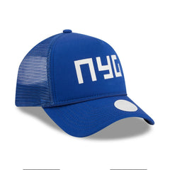 New York Giants New Era Women's McGee Trucker 9FORTY Adjustable Hat