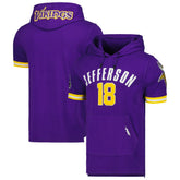 Minnesota Vikings Justin Jefferson Pro Standard Player Name & Number Hoodie T-Shirt