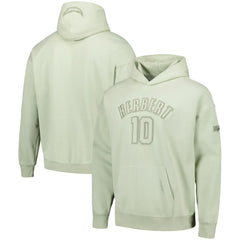 Los Angeles Chargers Justin Herbert Pro Standard Player Name & Number Pullover Hoodie