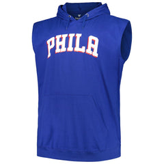 Philadelphia 76ers Big & Tall Jersey Muscle Pullover Hoodie Discount