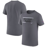 Paris Saint-Germain Verbiage T-Shirt Gray - Nike