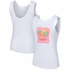 Atlanta Braves Lusso Style Women's Lindy Tank Top | MLB On Sale