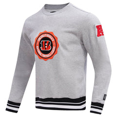 Cincinnati Bengals Pro Standard Crest Emblem Pullover Sweatshirt