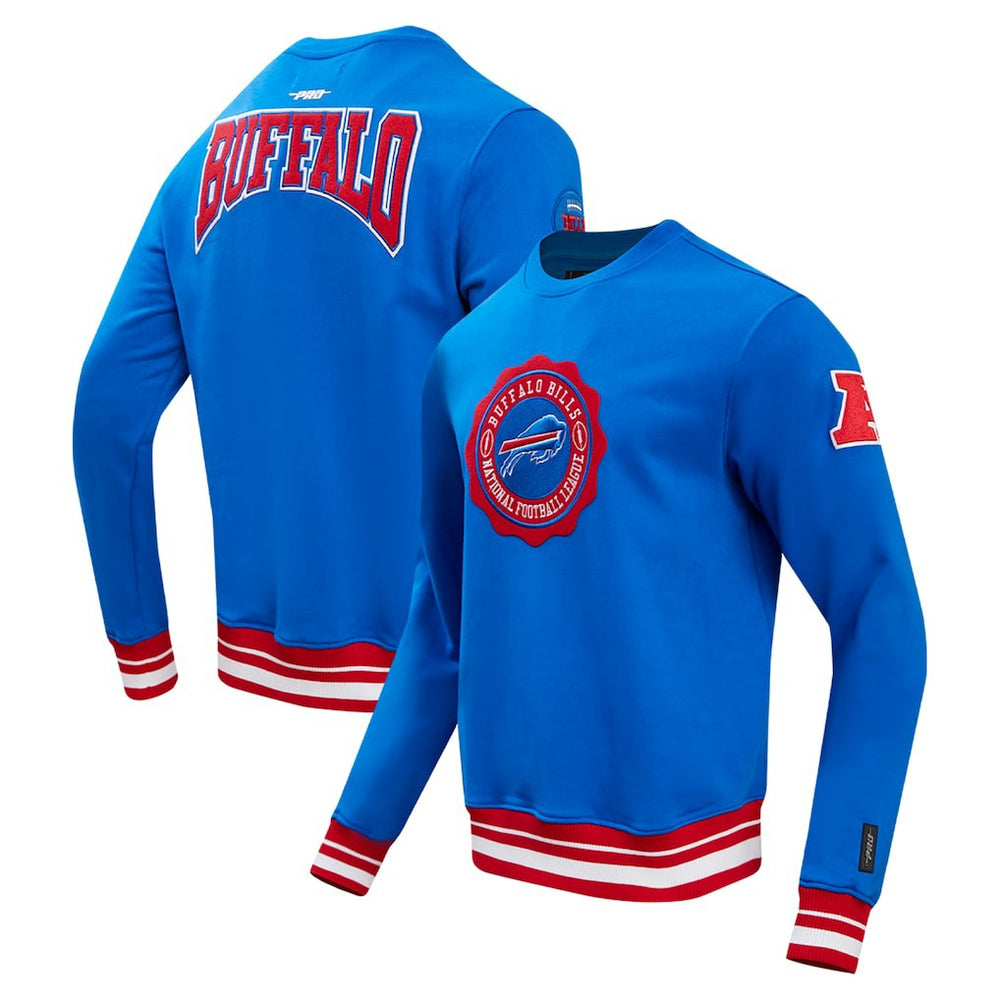 Buffalo Bills Pro Standard Crest Emblem Pullover Sweatshirt