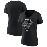 Chicago White Sox Women's Hometown Sox State V-Neck T-Shirt | MLB For sale
