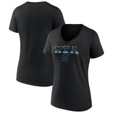Miami Marlins Women's Hometown Baseball 305 V-Neck T-Shirt | MLB Discount