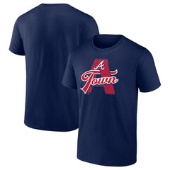 Atlanta Braves Hometown A Town Map T-Shirt | MLB Outlet