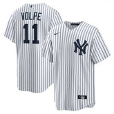 Anthony Volpe New York Yankees Home Replica Player Jersey - White