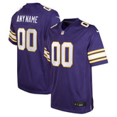 Minnesota Vikings Nike Youth Classic Custom Game Jersey