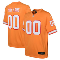 Tampa Bay Buccaneers Nike Youth Custom Throwback Game Jersey