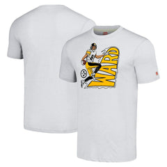 Pittsburgh Steelers Hines Ward Homage Unisex Caricature Retired Player Tri-Blend T-Shirt