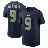 Seattle Seahawks Nike Kenneth Walker III Player Name & Number T-Shirt