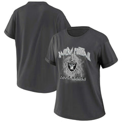 Las Vegas Raiders WEAR by Erin Andrews Women's Boyfriend T-Shirt