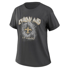 New Orleans Saints WEAR by Erin Andrews Women's Boyfriend T-Shirt