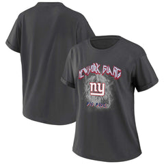 New York Giants WEAR by Erin Andrews Women's Boyfriend T-Shirt