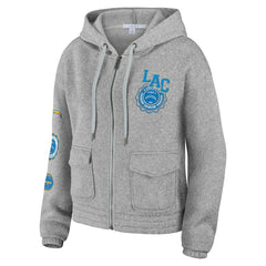 Los Angeles Chargers WEAR by Erin Andrews Women's Full-Zip Hoodie