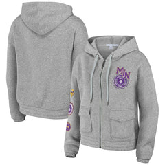 Minnesota Vikings WEAR by Erin Andrews Women's Full-Zip Hoodie