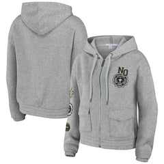 New Orleans Saints WEAR by Erin Andrews Women's Full-Zip Hoodie