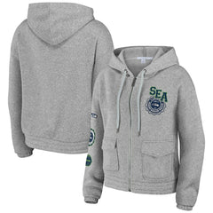 Seattle Seahawks WEAR by Erin Andrews Women's Full-Zip Hoodie