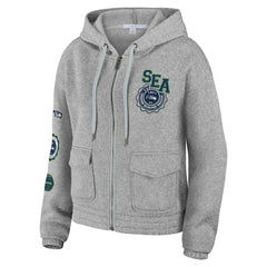 Seattle Seahawks WEAR by Erin Andrews Women's Full-Zip Hoodie