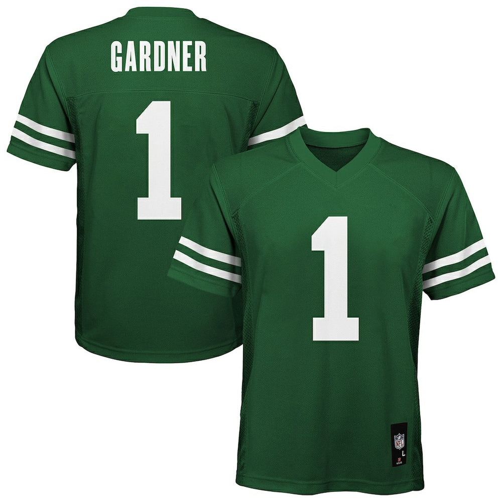 New York Jets Ahmad Sauce Gardner Youth Replica Player Jersey